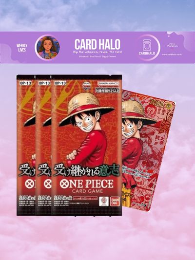 X3 Japanese One Piece Booster Packs